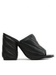 PINKO Klapki Martine Sabot Nappa Trapuntata PE 23 BLKS1 100666 A0O0 Czarny. Czarne klapki damskie Pinko, bez wzorów, ze skóry, bez obcasa. Za 1,629.00 zł.