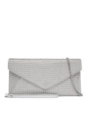 Aldo Torebka Kelchi 14076881 Srebrny. Szare torebki klasyczne damskie Aldo, bez wzorów, ze skóry, wizytowe, bez kołnierzyka, bez ramiączek. Za 249.99 zł.