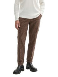 TOM TAILOR Denim Spodnie chino w kolorze jasnobrązowo-czarnym rozmiar: S. Brązowe spodnie materiałowe męskie Tom Tailor Denim, bez wzorów, z bawełny. Za 70.24 zł.