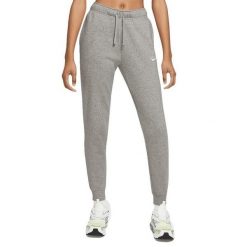 Spodnie Mid-Rise Joggers Rozmiar S Szary - DQ5191-063. Szare spodnie sportowe damskie Nike, s, z dzianiny, na fitness i siłownię. Za 187.75 zł.