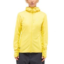 Damska Bluza Górska Mid Layer Lekka z Kapturem L.I.M Mid Fast II. Żółte bluzy z kapturem damskie Haglöfs, l. W wyprzedaży za 299.00 zł.