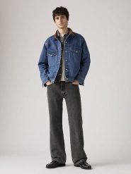 Levi's Dżinsy "567" - Relaxed fit - w kolorze antracytowym rozmiar: W31/L34. Czarne jeansy męskie Levi's. Za 277.44 zł.