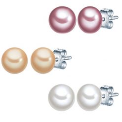 Valero Pearls Kolczyki sztyfty z perłą srebro wysokiej próby Perła hodowlana słodkowodna srebrny 1 ct Damski. Szare kolczyki damskie Valero Pearls, z perłą, srebrne, na sztyftcie. Za 239.99 zł.