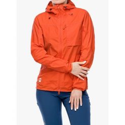 Kurtka trekkingowa damska Fjallraven High Coast Wind Jacket. Brązowe kurtki damskie Fjällräven, bez wzorów, bez kaptura. Za 612.99 zł.