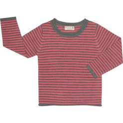 Sweter w kolorze różowo-szarym. Czerwone swetry chłopięce Bock Cph, bez wzorów, z wełny, bez kołnierzyka. W wyprzedaży za 69.95 zł.