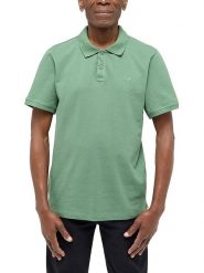 Mustang Koszulka polo w kolorze zielonym rozmiar: 3XL. Zielone koszulki polo męskie Mustang, xl, bez wzorów, z bawełny, bez ramiączek. Za 114.17 zł.
