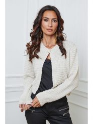 So Cachemire Kardigan "Fakis" w kolorze beżowym rozmiar: M. Brązowe kardigany damskie So Cachemire, m, bez wzorów, z wełny. Za 156.61 zł.