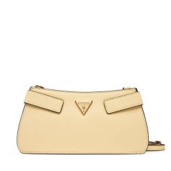 Torebka Guess. Żółte listonoszki damskie Guess, z aplikacjami, bez dodatków. Za 549.99 zł.