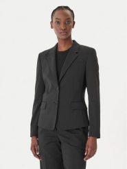 HUGO Marynarka Aredana 50516131 Czarny Slim Fit. Czarne marynarki i żakiety damskie Hugo, bez wzorów, z syntetyku. Za 1,249.00 zł.