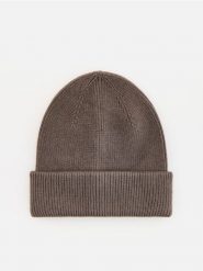 Czapka beanie z wiskozą - szary. Szare czapki męskie Reserved, bez wzorów, z wiskozy. Za 69.99 zł.