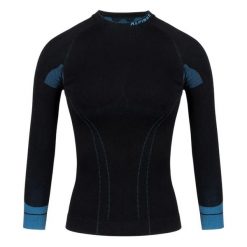 Koszulka Termoaktywna Dla Pań I Panów. Czarne bielizna termoaktywna damska Alpinus, s, bez wzorów. Za 202.99 zł.