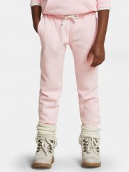 Polo Ralph Lauren Spodnie dresowe 312860018020 Różowy jasny Regular Fit. Czerwone spodnie dziewczęce Polo Ralph Lauren, z dresówki. Za 359.99 zł.