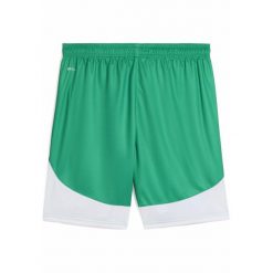 Męskie szorty piłkarskie SK Rapid Wiedeń PUMA Sport Green White. Białe szorty męskie Puma, bez kołnierzyka. W wyprzedaży za 164.00 zł.