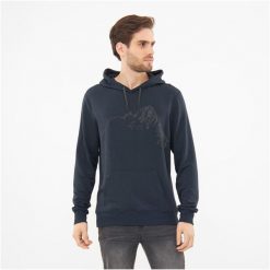 Bluza męska VIKING Panaka Hoodie Bamboo. Zielone bluzy bez kaptura męskie VIKING, l. Za 171.79 zł.