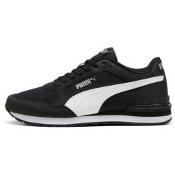 Buty sportowe Puma St Runner V4 Mesh. Czarne buty sportowe na co dzień damskie Puma, bez wzorów, z gumy, trekkingowe. Za 309.99 zł.