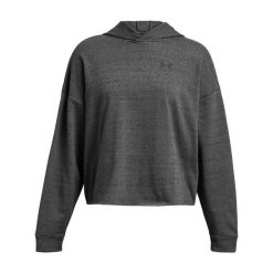 Bluza treningowa damska Under Armour Rival Terry OS Hoodie. Szare bluzy bez kaptura damskie Under Armour, xs. Za 189.99 zł.