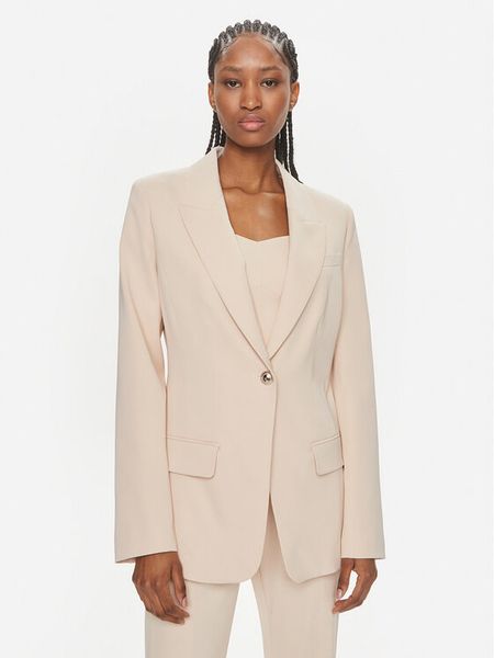 Marciano Guess Marynarka 4GGN10 7074A Beżowy Regular Fit. Brązowe marynarki i żakiety damskie Marciano Guess, z aplikacjami, z wiskozy. Za 659.99 zł.