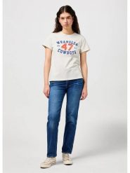 Wrangler Dżinsy - Regular fit - w kolorze niebieskim rozmiar: W28/L32. Niebieskie jeansy damskie Wrangler. Za 189.74 zł.