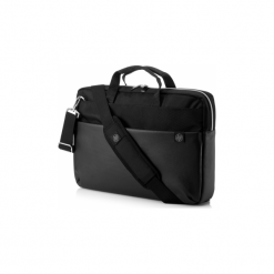 HP Pavilion Accent czarno-srebrna. Czarne torby na laptopa damskie HP. Za 119.00 zł.