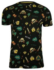 Czarny Bawełniany T-Shirt Męski -Brave Soul- Koszulka, Krótki Rękaw, Czaszki, Kostki do Gry, Karty. Czarne t-shirty męskie Brave Soul, na lato, m, bez wzorów, z bawełny, bez kołnierzyka. Za 69.00 zł.