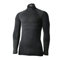 Koszulka termoaktywna męska Mico Warm Control Mock Neck. Niebieskie bielizna termoaktywna męska Mico, m, bez wzorów. Za 179.99 zł.