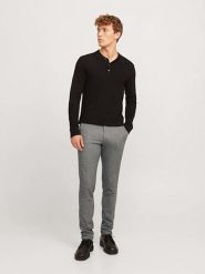 Jack & Jones Spodnie chino w kolorze szarym rozmiar: W28/L32. Szare spodnie materiałowe męskie Jack & Jones, bez wzorów. Za 92.21 zł.