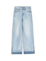 Coccodrillo Jeansy WC5123104JCG Błękitny Regular Fit. Niebieskie spodnie dziewczęce COCCODRILLO, z bawełny. Za 79.99 zł.