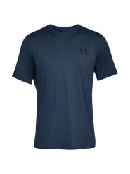 Under Armour Koszulka sportowa w kolorze granatowym rozmiar: 3XL. Niebieskie t-shirty sportowe męskie Under Armour, xl, bez ramiączek, outdoorowe. Za 65.07 zł.