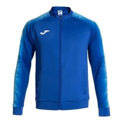 Kurtka z dresu Joma Elite XI. Niebieskie kurtki do biegania damskie Joma, l, bez wzorów, z dresówki, bez kaptura. Za 189.99 zł.
