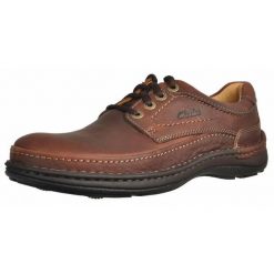 Buty CLARKS 44177 Brązowy. Brązowe buty fitness męskie Clarks, na fitness i siłownię. Za 538.99 zł.