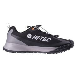 Buty trekkingowe Hi-Tec Mounti. Czarne buty trekkingowe męskie Hi-tec, z materiału, bez zapięcia, outdoorowe. Za 261.75 zł.