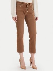 ViCOLO Jeansy DF5056 Brązowy Regular Fit. Brązowe jeansy damskie ViCOLO. Za 419.99 zł.