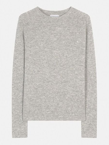 Perfect Cashmere Kaszmirowy sweter "Whitney" w kolorze jasnoszarym rozmiar: L. Szare swetry klasyczne damskie Perfect Cashmere, l, z kaszmiru, bez kołnierzyka. Za 328.65 zł.