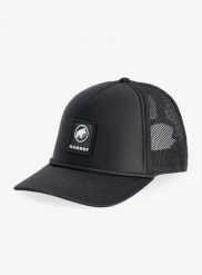 Czapka z daszkiem Mammut Crag Cap Logo - black L/XL. Czarne czapki męskie Mammut, z aplikacjami, z bawełny, klasyczne. Za 214.99 zł.