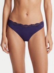 Tommy Hilfiger Stringi UW0UW06053 Granatowy. Niebieskie stringi damskie Tommy Hilfiger, xs, bez wzorów, z syntetyku. Za 119.99 zł.