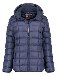 Canadian Peak Kurtka zimowa "Bambolineak" w kolorze granatowym rozmiar: M. Niebieskie kurtki damskie Canadian Peak, na zimę, m, z aplikacjami, z puchu, bez kaptura. Za 195.77 zł.