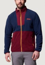 Bluza Mężczyzna COLUMBIA Sequoia Grove™ Full Zip Fleece. Czerwone bluzy bez kaptura męskie Columbia, m. Za 153.20 zł.