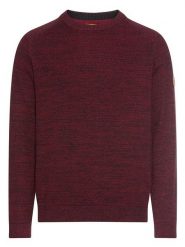 Camel Active Sweter w kolorze bordowym rozmiar: XXL. Czerwone swetry męskie Camel Active, xxl, bez wzorów, z bawełny, bez kołnierzyka. Za 130.99 zł.