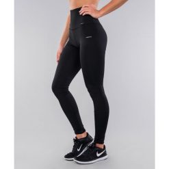 Klasyczne legginsy z wysokim stanem sportowe dla kobiet Carpatree. Czarne legginsy damskie Carpatree, l, bez wzorów. W wyprzedaży za 131.99 zł.
