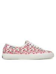 Superga Tenisówki S71472W Różowy. Czerwone trampki i tenisówki damskie Superga, bez wzorów, z materiału. Za 179.99 zł.