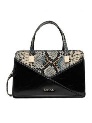 Lasocki Torebka CEO-LSK-M-002-09 Czarny. Czarne torebki klasyczne damskie Lasocki, bez wzorów, z materiału, bez dodatków. Za 159.99 zł.