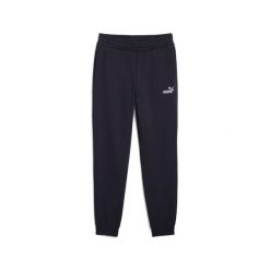 Męskie spodnie dresowe Essentials z logo No. 1 PUMA. Niebieskie spodnie sportowe męskie Puma, z bawełny. Za 139.00 zł.