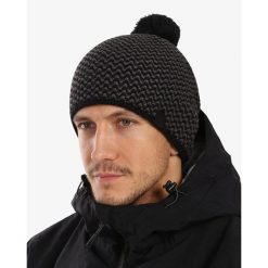 Czapka męska Kilpi PAULO-M. Czarne czapki męskie Kilpi, na zimę, bez wzorów, sportowe. Za 58.51 zł.