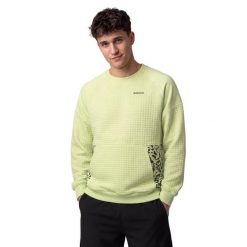 Męska bluza do gry w padla Padel Siroko Chiquita Lime. Zielone bluzy bez kaptura męskie SIROKO, m, z materiału. Za 173.00 zł.