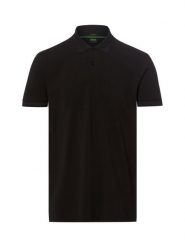BOSS Green koszulka polo - Prio 1 Mężczyźni Bawełna (100%) czarny, XXL. Czarne koszulki polo męskie Boss Green, m, bez wzorów, z bawełny, bez ramiączek. Za 399.95 zł.