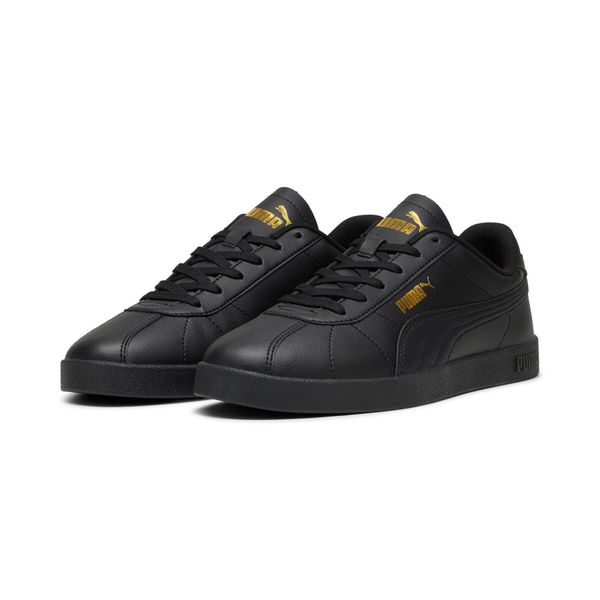 Buty sportowe męskie Puma CLUB II SL 39744501. Czarne buty sportowe na co dzień męskie Puma, z gumy, bez zapięcia, trekkingowe. Za 173.20 zł.