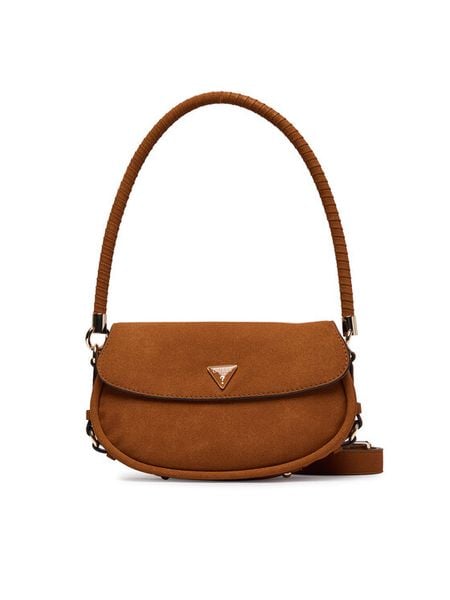 Guess Torebka Danya HWSG99 18190 Brązowy jasny. Brązowe torebki klasyczne damskie Guess, z aplikacjami, ze skóry, bez dodatków. Za 324.99 zł.