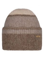 Barts Czapka "Ounaa" w kolorze jasnobrązowo-beżowym rozmiar: onesize. Brązowe czapki zimowe damskie Barts, z wełny. Za 100.99 zł.