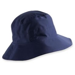 Kapelusz do golfa Inesis RW500 rozmiar 56-58 cm. Niebieskie kapelusze damskie INESIS, bez wzorów, z materiału. Za 49.99 zł.