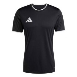 Adidas Sport Ent26 Jsy Koszulka Dorośli. Czarne t-shirty sportowe męskie Adidas, s, z materiału, bez ramiączek, na fitness i siłownię, climacool (adidas). Za 133.99 zł.
